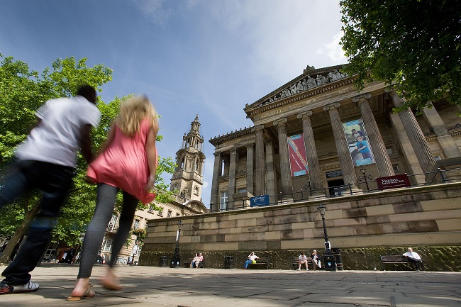 Preston city centre, Lancashire