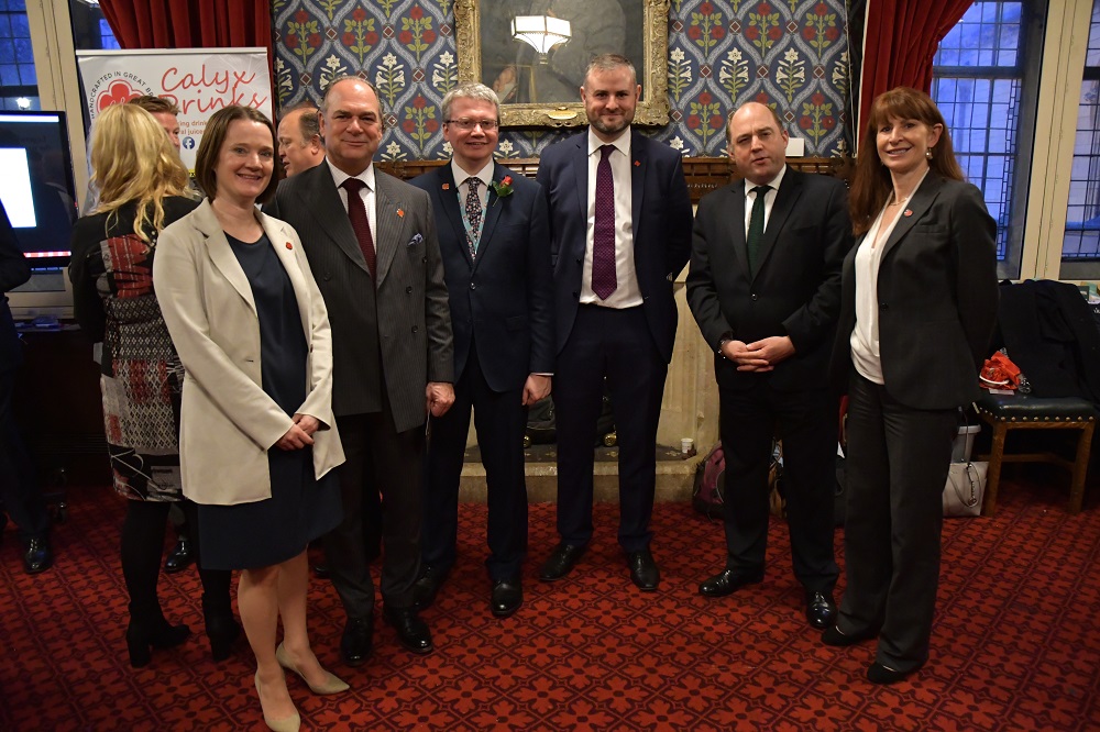 Rachel McQueen (Chief Executive of Marketing Lancashire), Tony Attard OBE (Chair of the Board of Marketing Lancashire), Lancashire County Councillor Michael Green, Andrew Stephenson MP, Ben Wallace MP and Minister of State for Security, Angie Ridgwell (Chief Executive of Lancashire County Council)