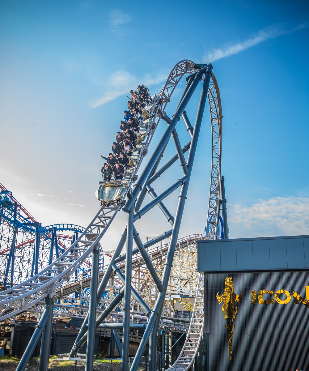 Blackpool Pleasure Beach Celebrates Icon S First Birthday Marketing Lancashire