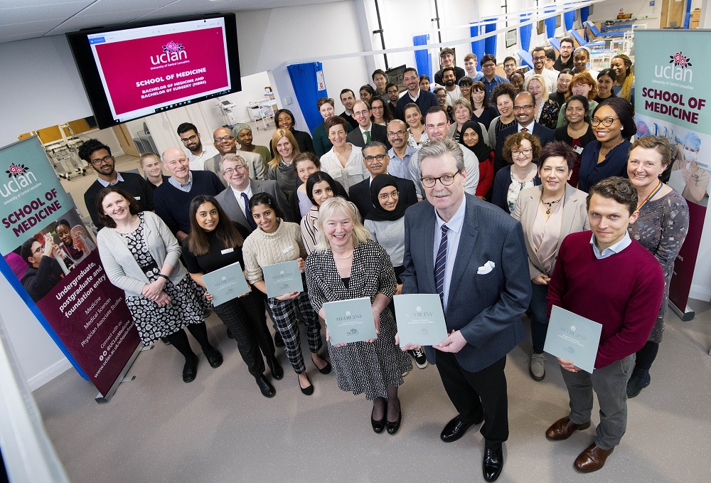 UCLan School of Medicine celebrates GMC accreditation - Marketing Lancashire