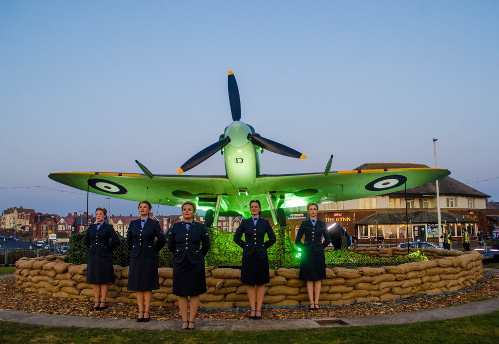 DDay Darlings at Spitfire credit Blackpool Illuminations web