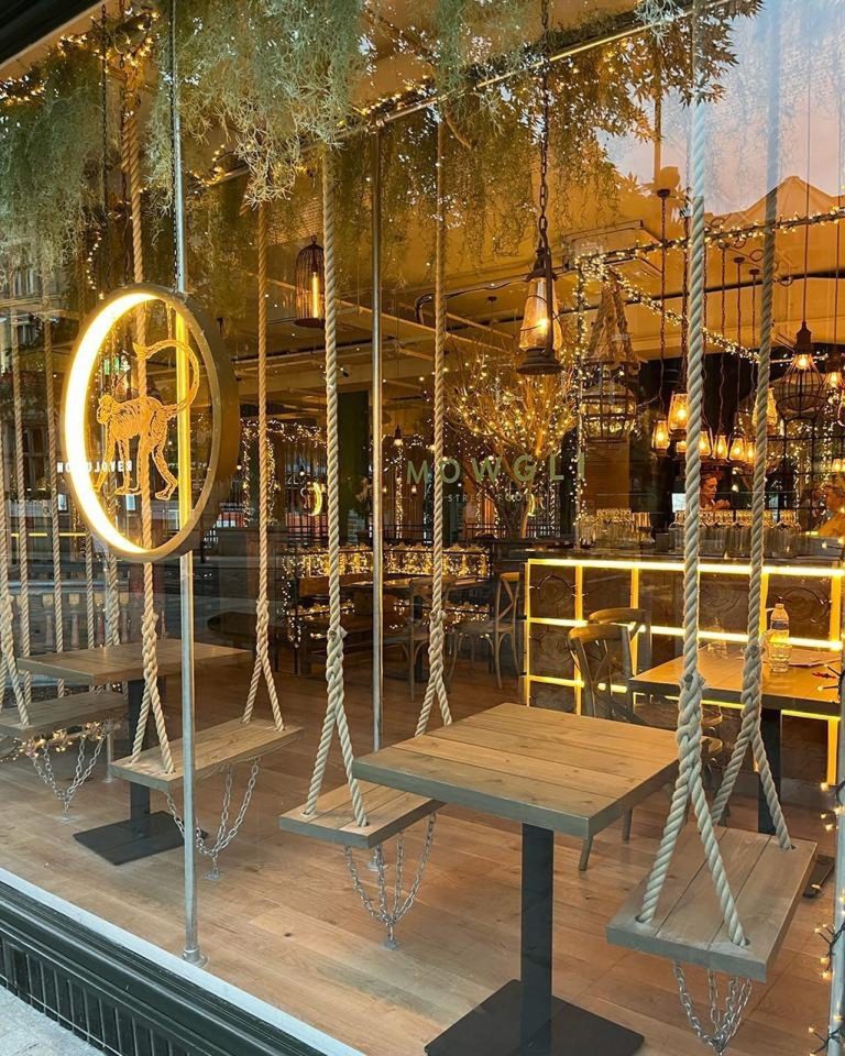 Preston Mowgli swing chairs Marketing Lancashire