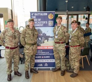 Captain Steve Tickle, Lt Colonel Ed Fraser, Staff Sergeant Richard ...